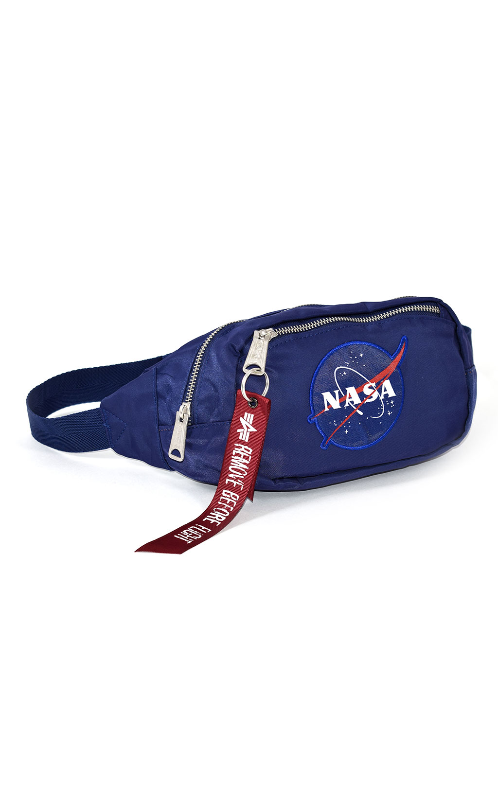 Сумка поясная ALPHA INDUSTRIES NASA WAIST BAG rep. blue 