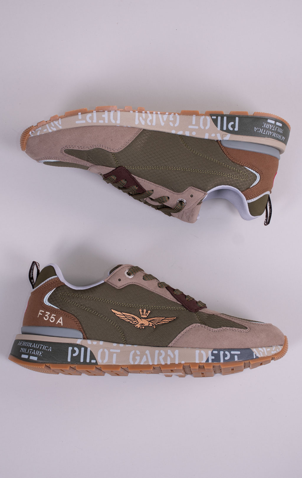 Кроссовки AERONAUTICA MILITARE (SC 0276) SS 26/CN salvia 