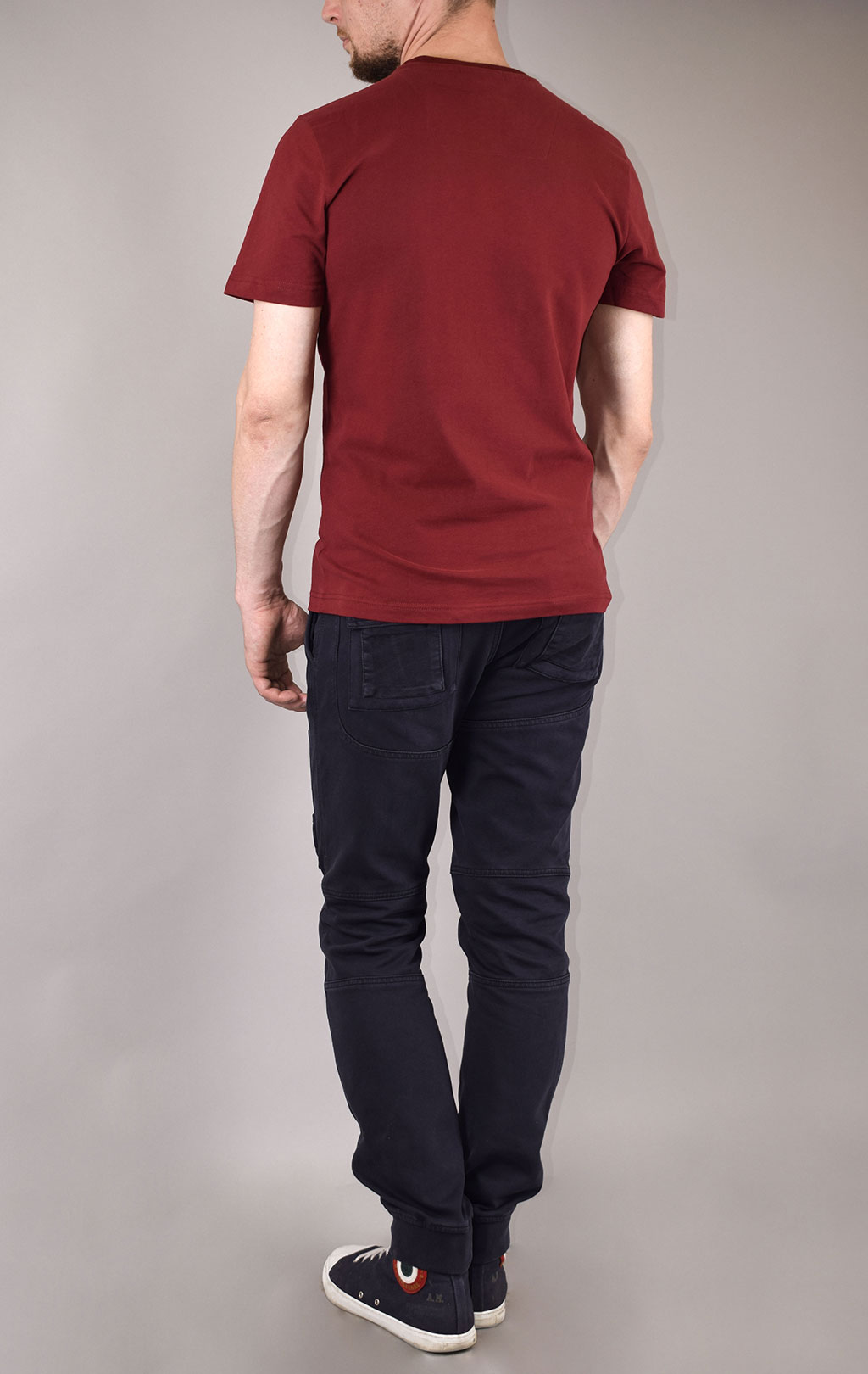 Футболка AERONAUTICA MILITARE FW 19/20 rosso scuro (TS 1343) 