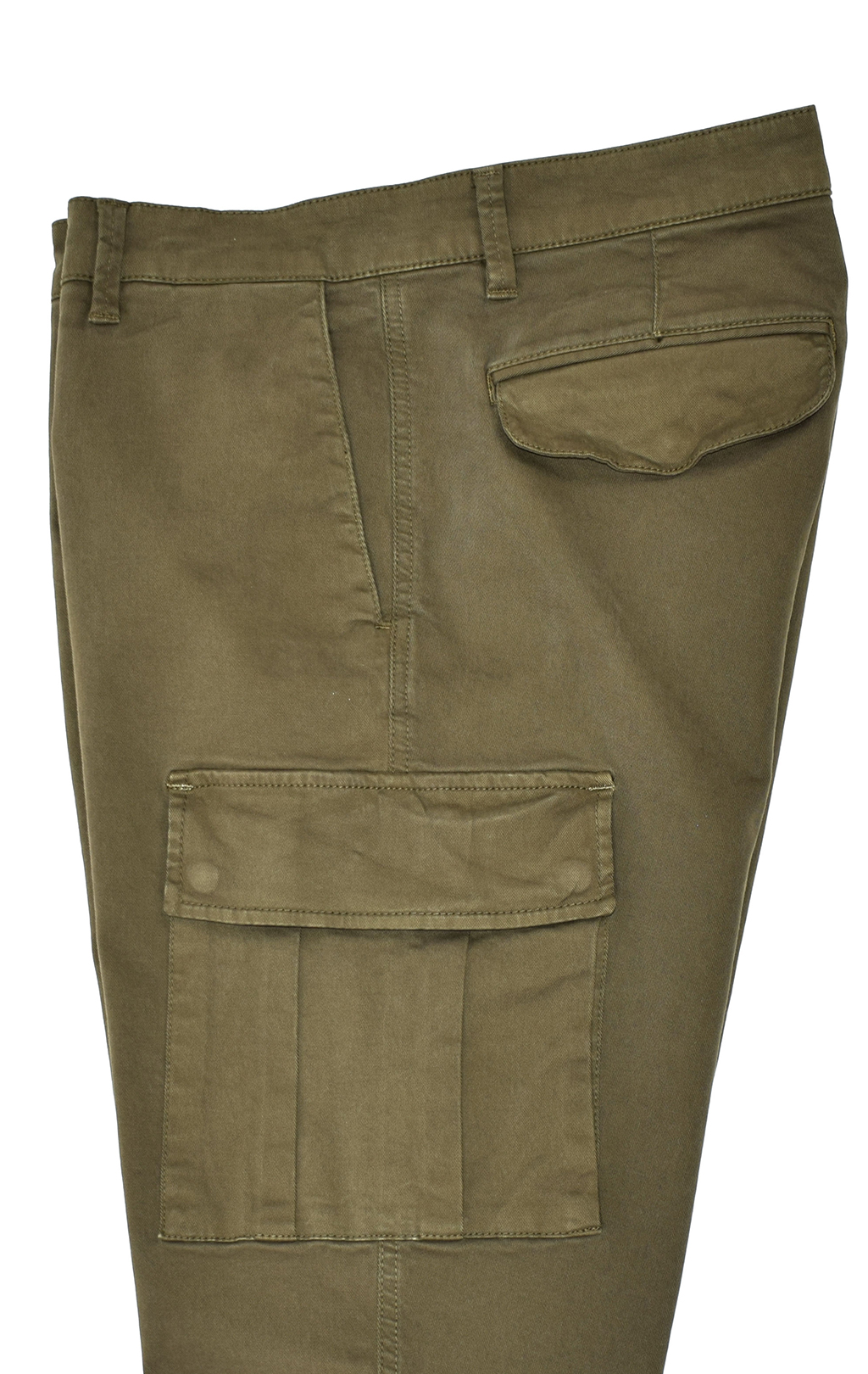 Брюки-карго AERONAUTICA MILITARE big size плотные FW 21/22/AL verde militare scuro (PA 1458) 