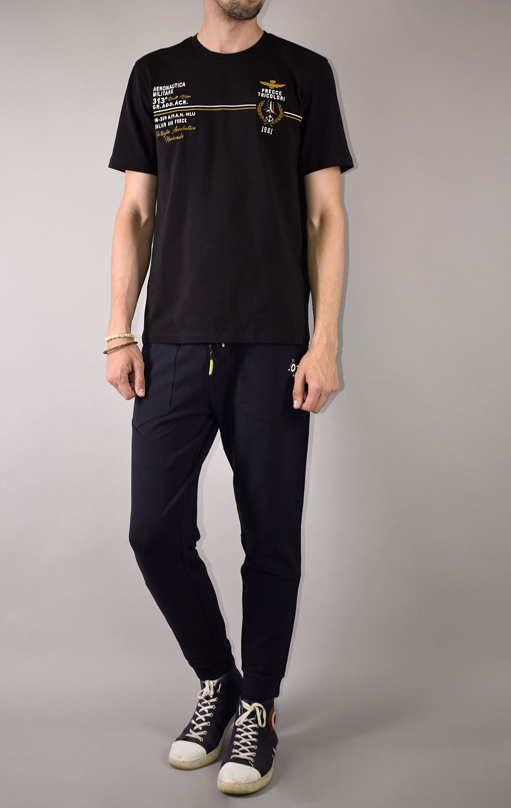 Футболка AERONAUTICA MILITARE FW 21/22/TR jet black (TS 1892) 