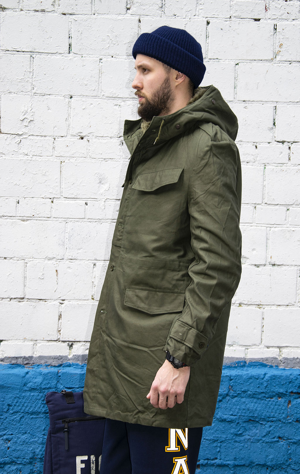 Парка с подстежкой olive Франция