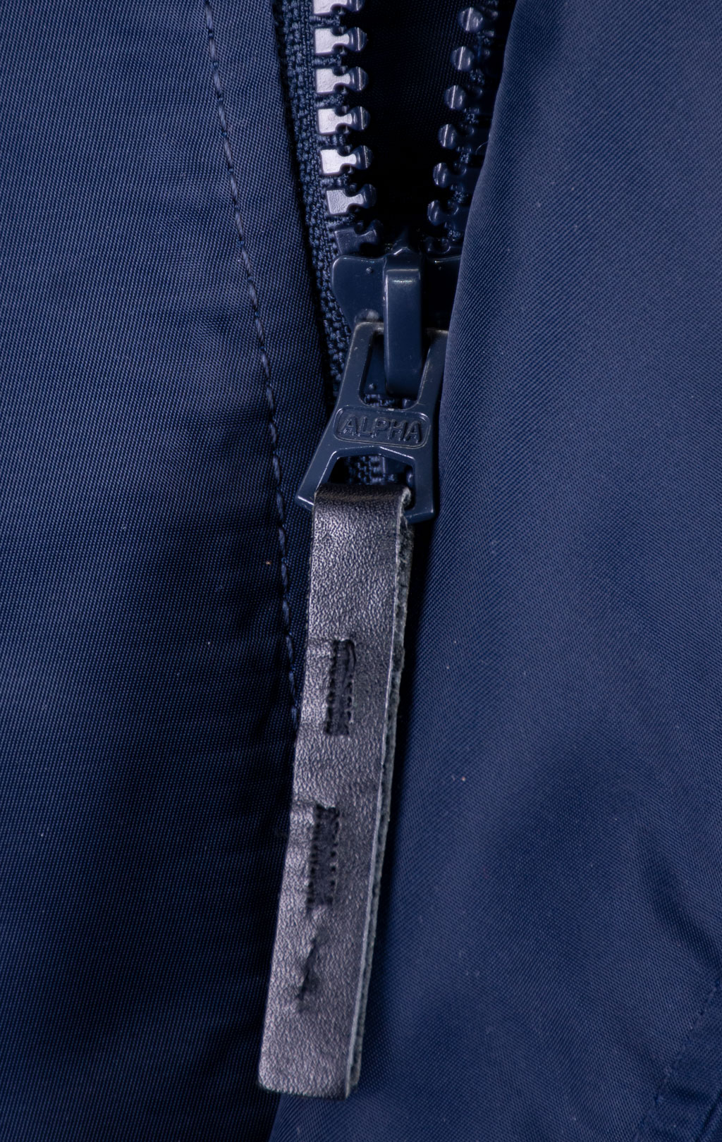 Аляска ALPHA INDUSTRIES CLASSIC N-3B натур. мех rep. blue 