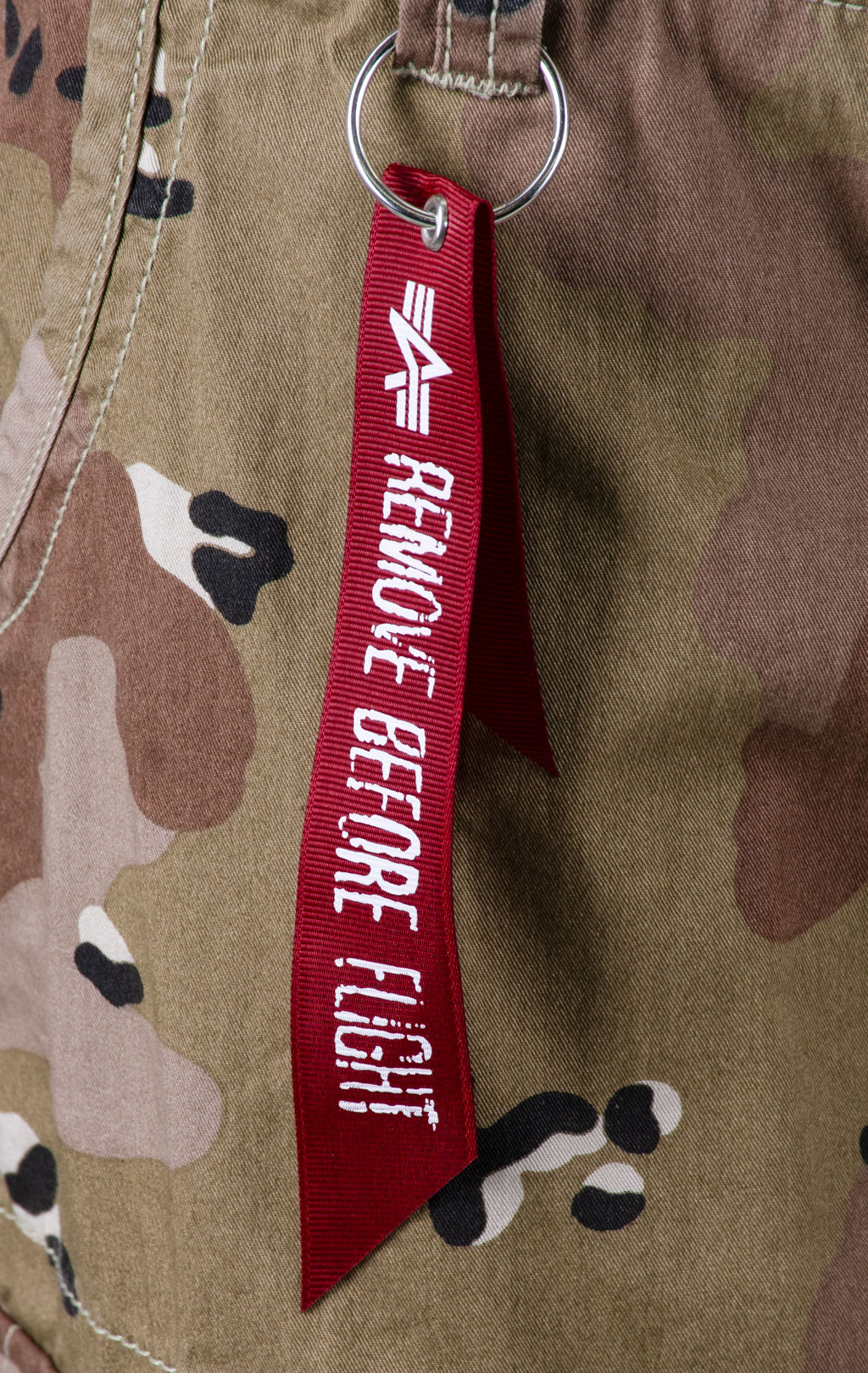Шорты карго ALPHA INDUSTRIES JET chocolate chip 