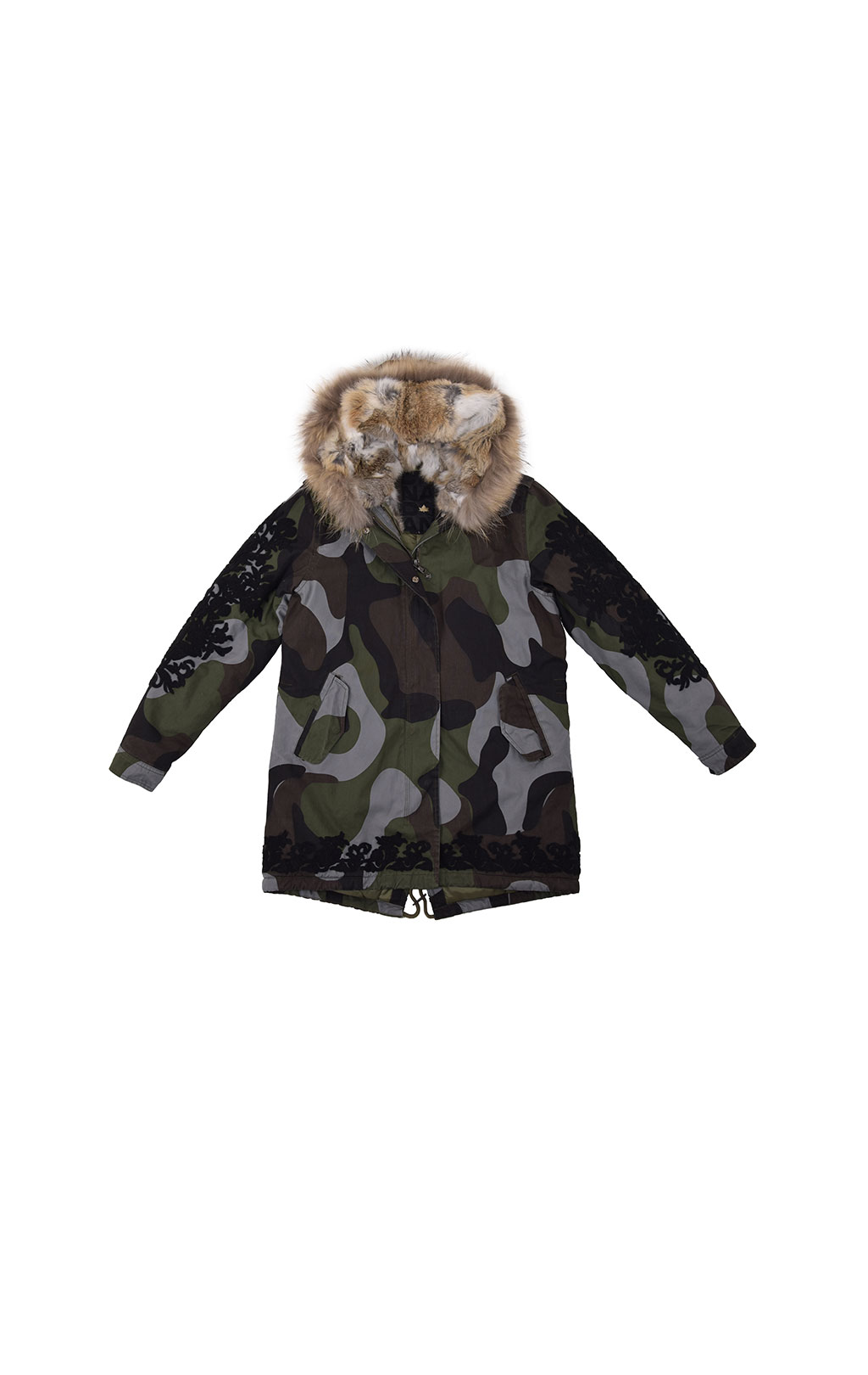 Женская куртка-парка CANADIAN BERNIERES CANVAS COTTON bosco green 