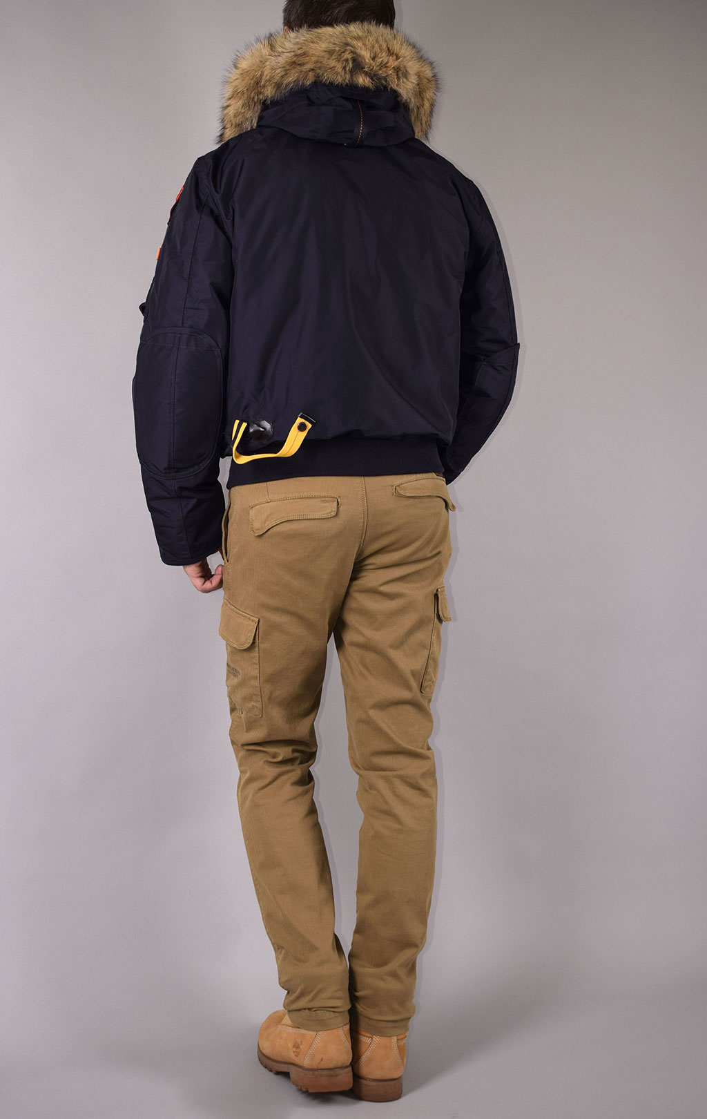 Аляска-пуховик PARAJUMPERS GOBI navy 