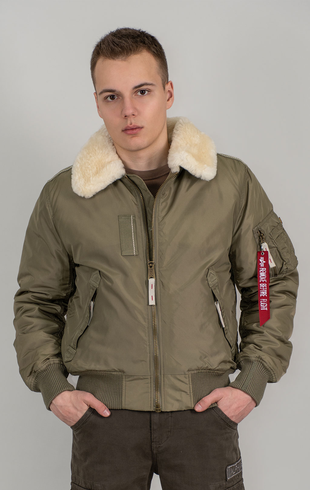 Куртка-пилот ALPHA INDUSTRIES INJECTOR-III stratos 