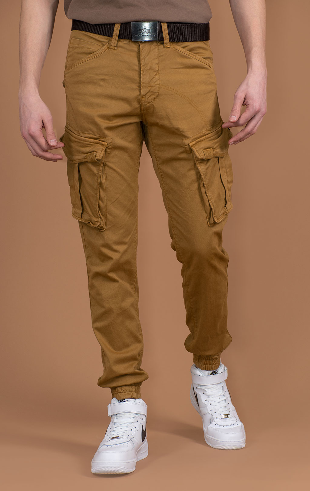 Брюки-карго ALPHA INDUSTRIES SPY PANT khaki 