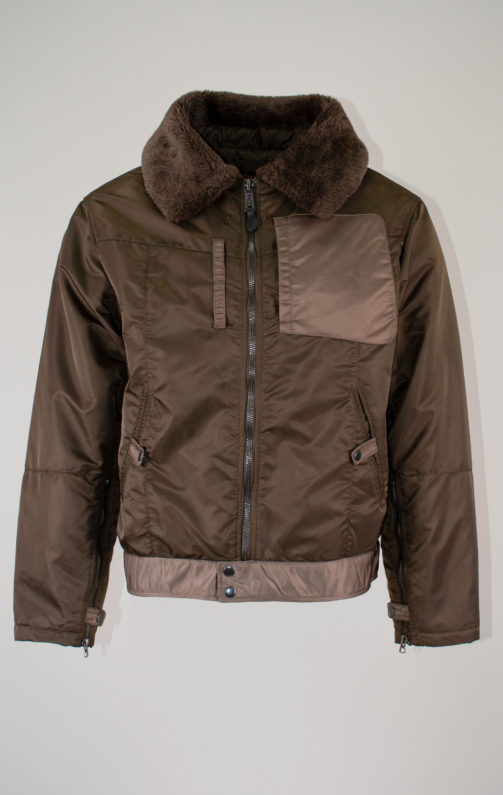 Бомбер ALPHA INDUSTRIES AVIATOR JACKET FW 25/26 espresso 
