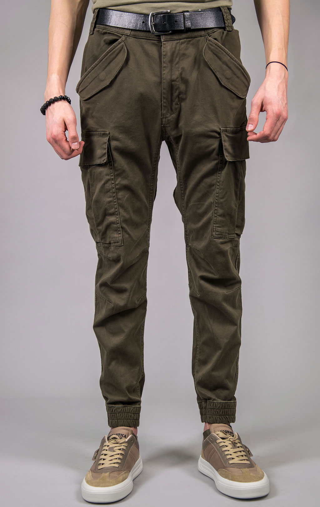 Брюки-карго ALPHA INDUSTRIES AIRMAN black olive 