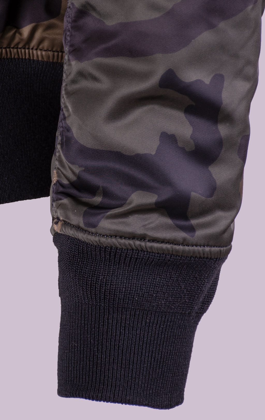 Куртка-бомбер ALPHA INDUSTRIES MA-1 NATUS dark woodland camo 
