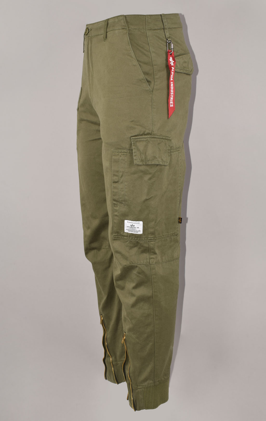 Брюки-карго ALPHA INDUSTRIES A-11 PANT плотные dark olive 