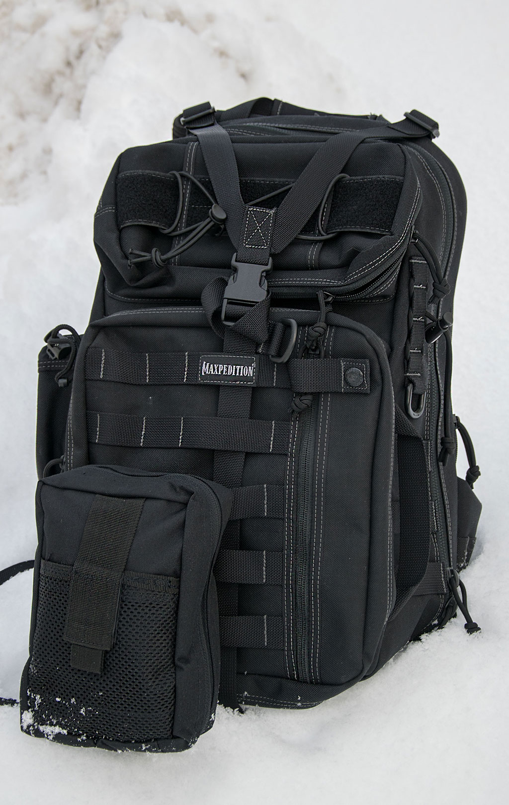 Рюкзак тактический однолямочный Maxpedition SITKA one strap black 