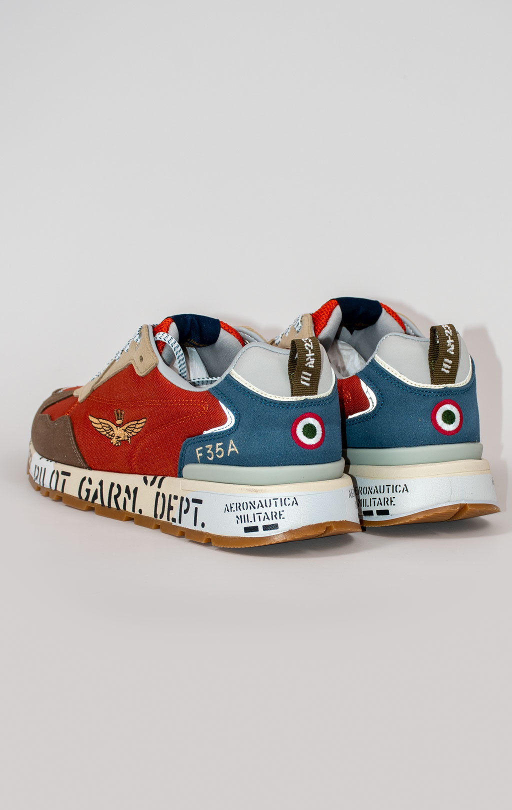 Кроссовки AERONAUTICA MILITARE (SC 276) SS 25/CN sunstar/baltic 