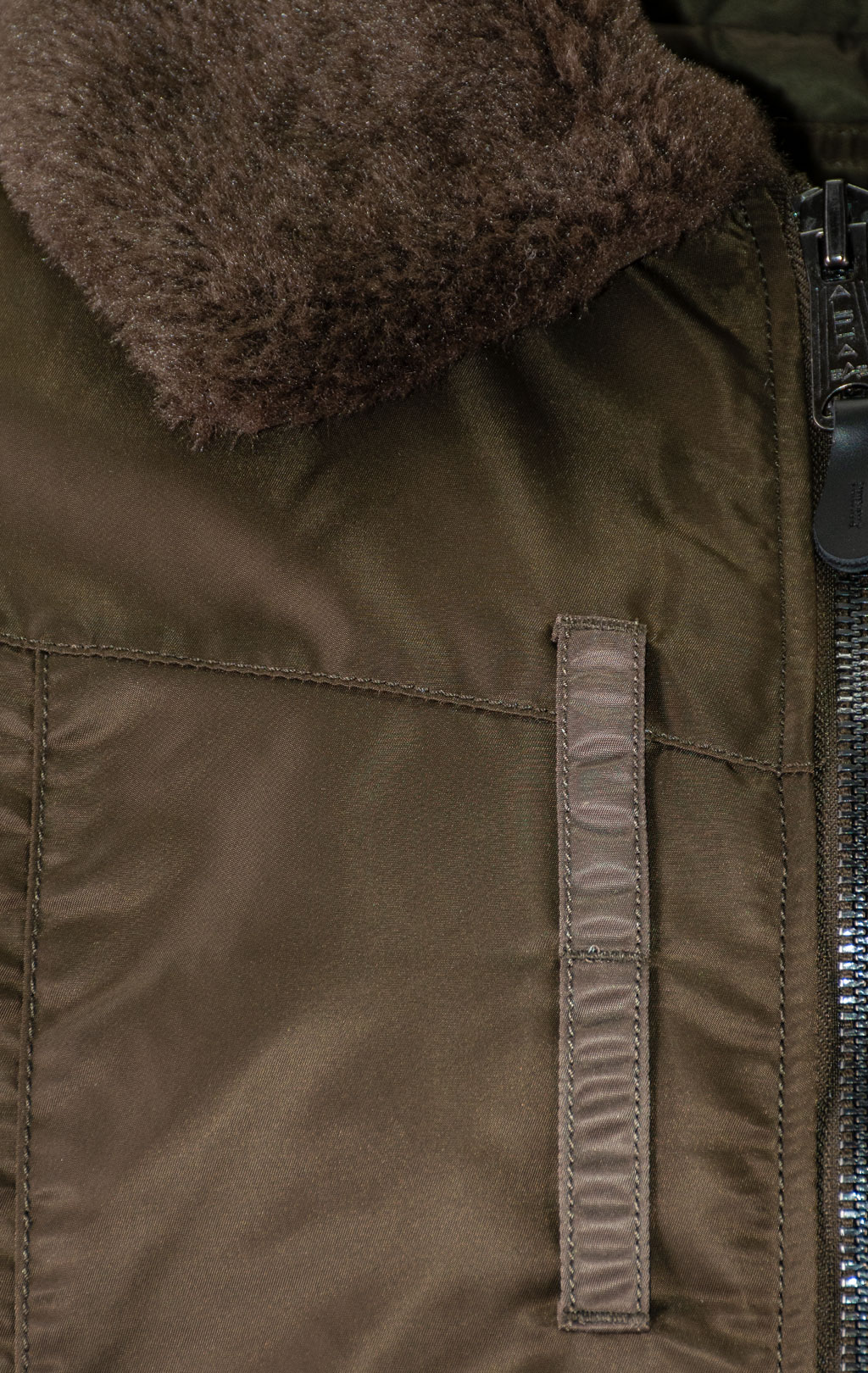 Бомбер ALPHA INDUSTRIES AVIATOR JACKET FW 25/26 espresso 