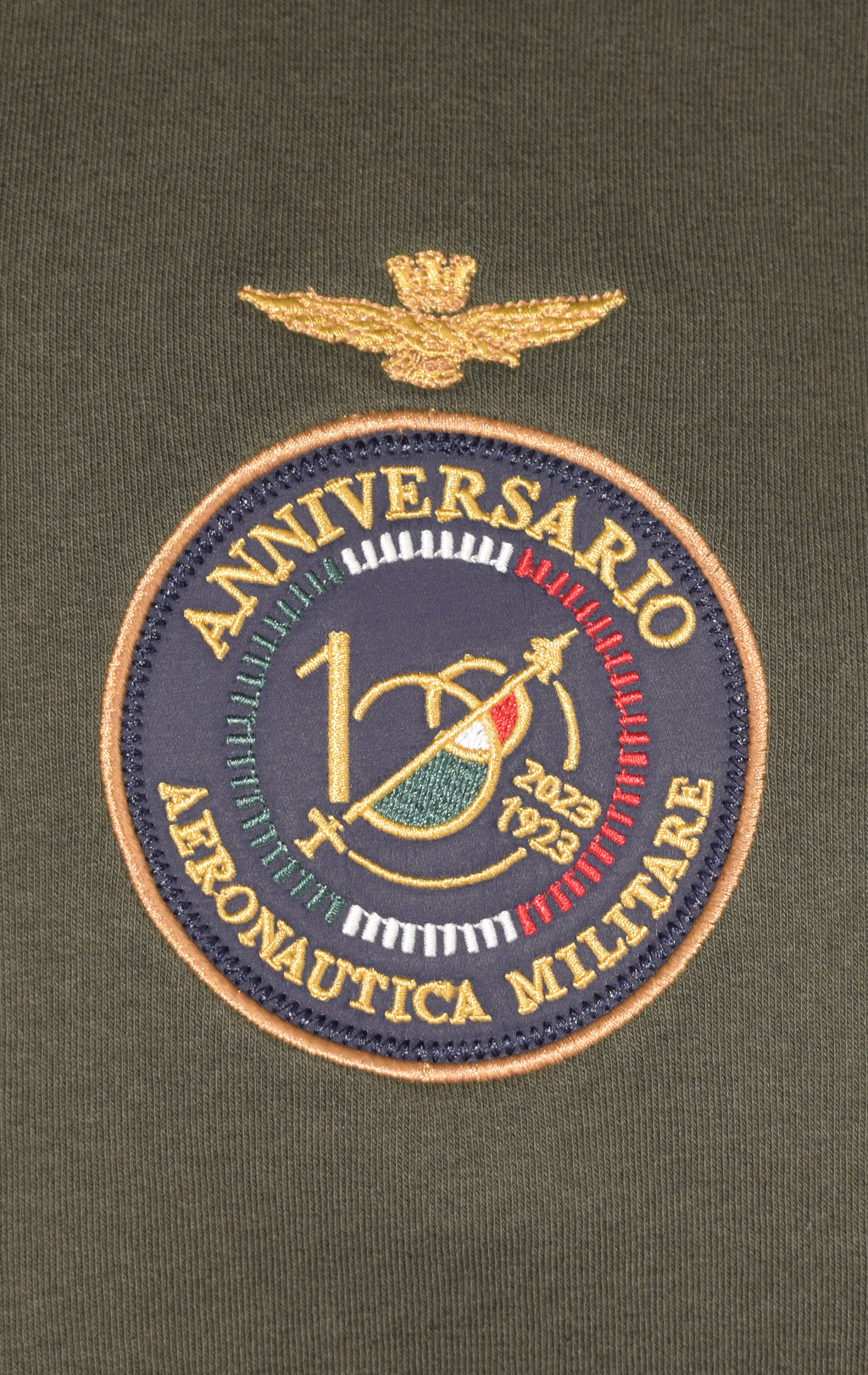 Олимпийка AERONAUTICA MILITARE FW 23/24/BD dark green (FE 1822) 