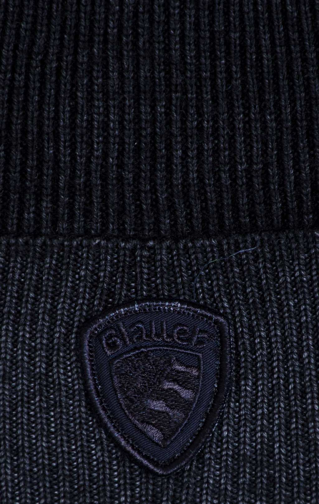 Шапка вязаная BLAUER OLIVER FW 25/26 black (A05296) 