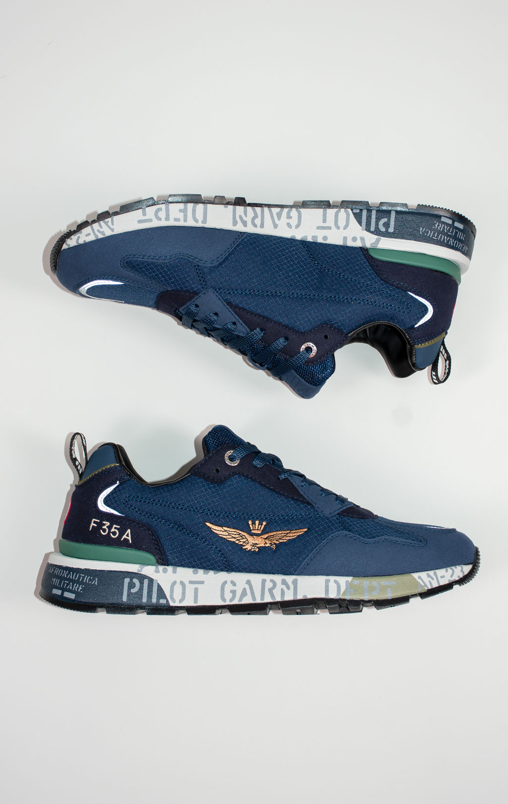 Кроссовки AERONAUTICA MILITARE (SC 0276) FW 25/26/CN blue navy 