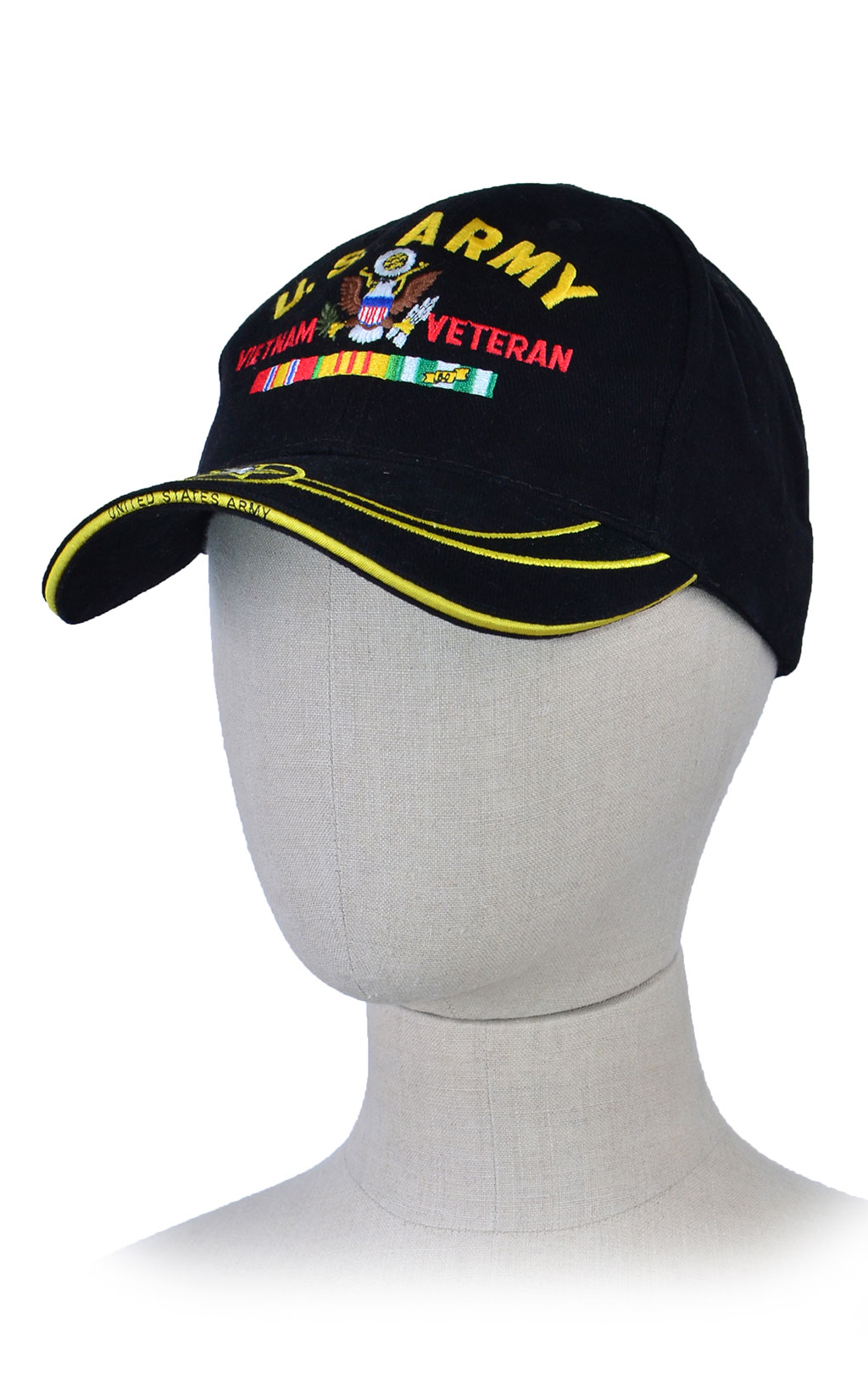 Бейсболка EC US ARMY VIETNAM VETERAN black (5459) 