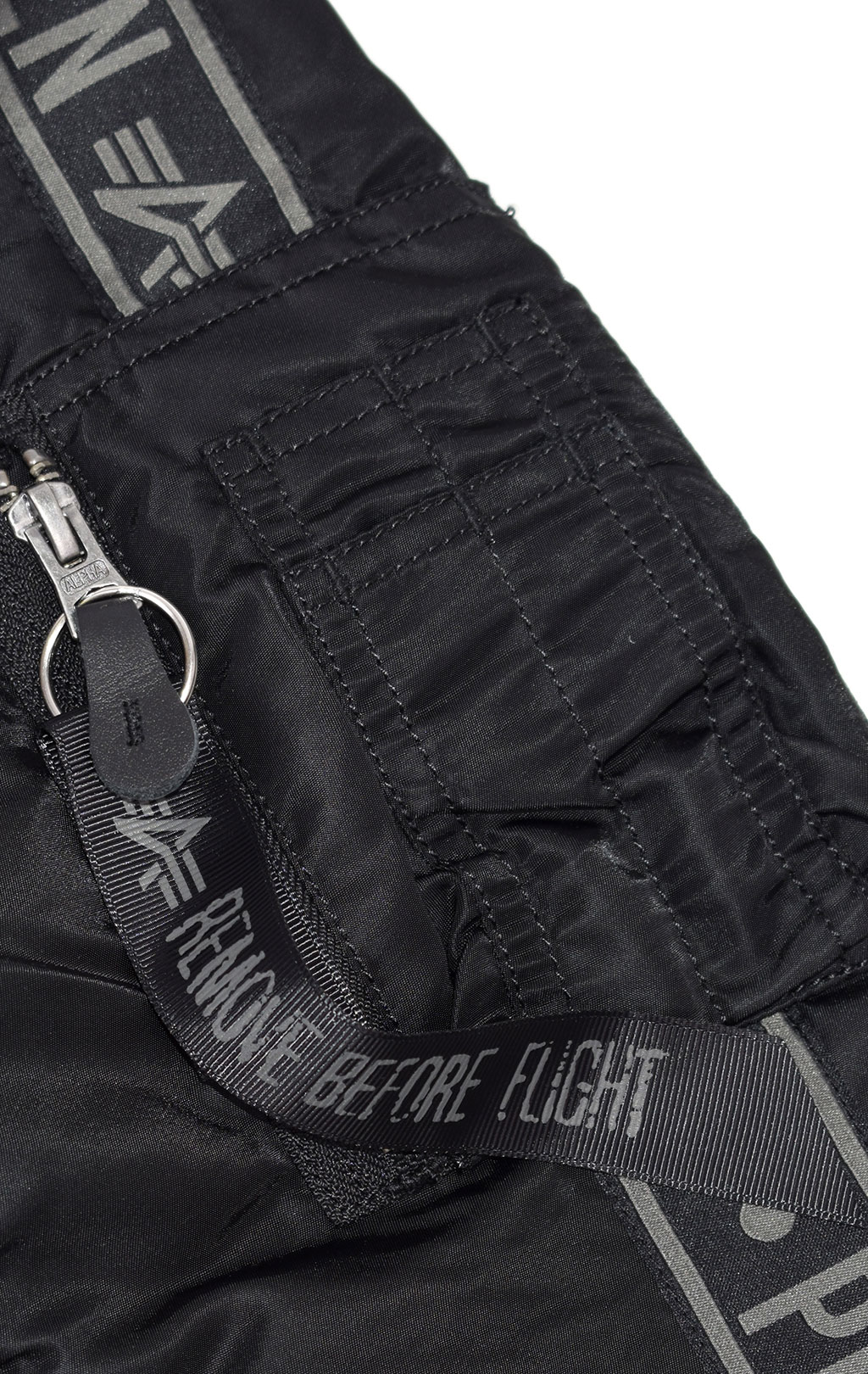Бомбер ALPHA INDUSTRIES MA-1 60TH ANNIVERSARY black 