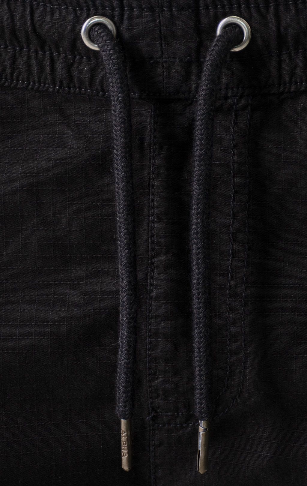 Брюки джоггеры ALPHA INDUSTRIES RIPSTOP JOGGER black 