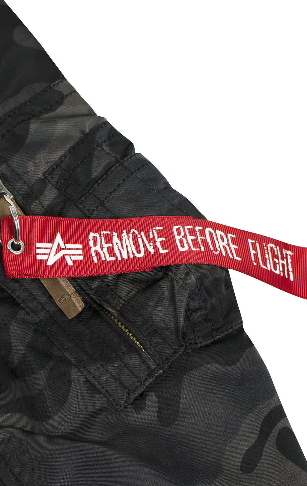 Женский бомбер ALPHA INDUSTRIES MA-1 VF 59 black camo 