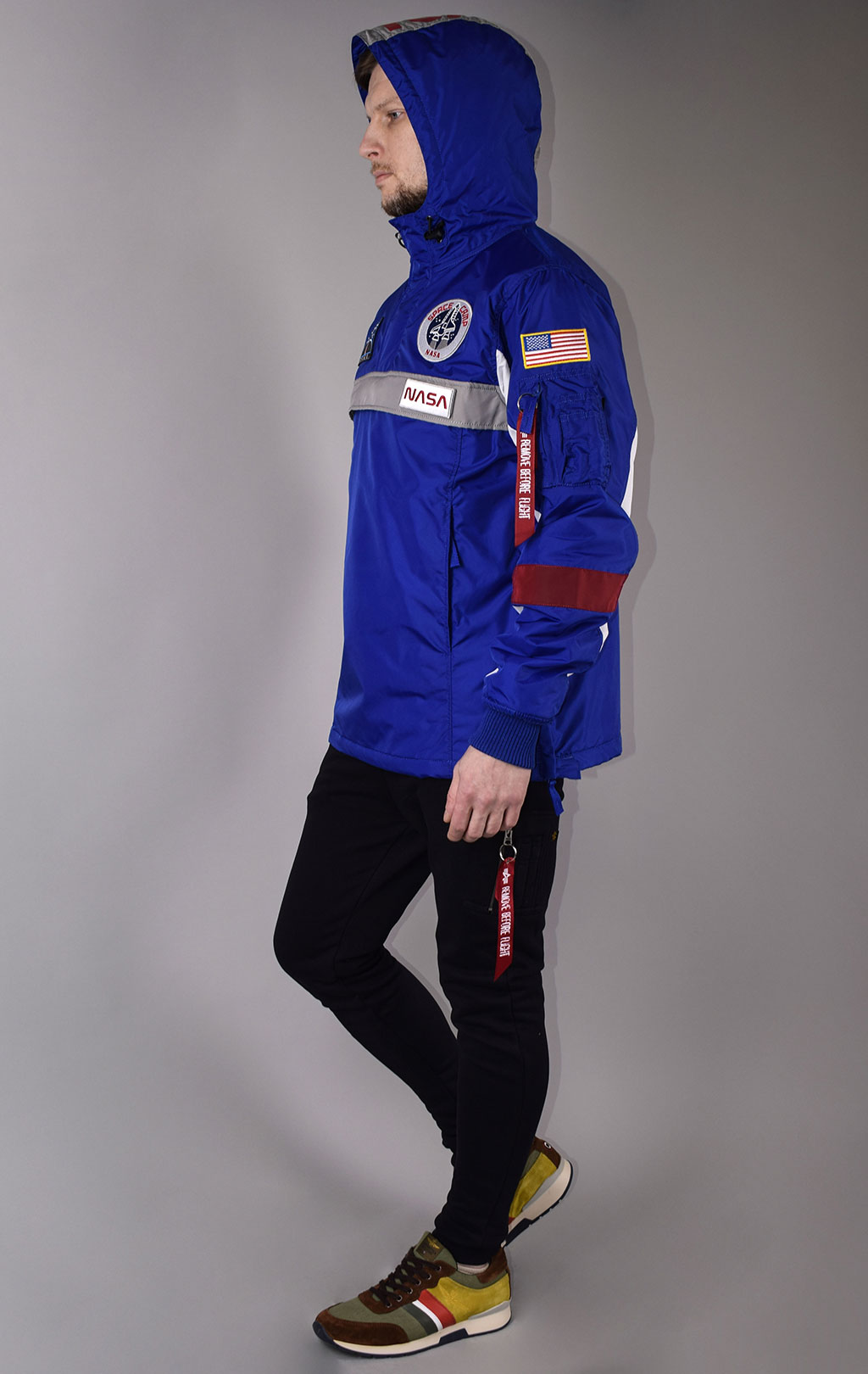 Анорак ALPHA INDUSTRIES NASA SPACE CAMP ANORAK nautical blue 