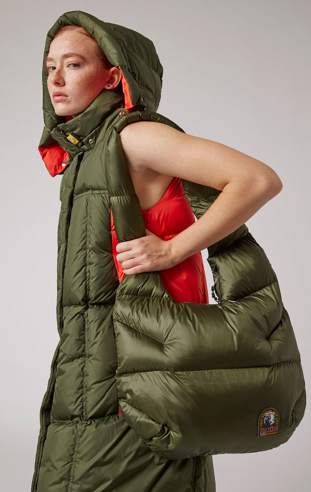 Женская сумка PARAJUMPERS HOLLYWOOD HOBO FW 24/25 rosemary 