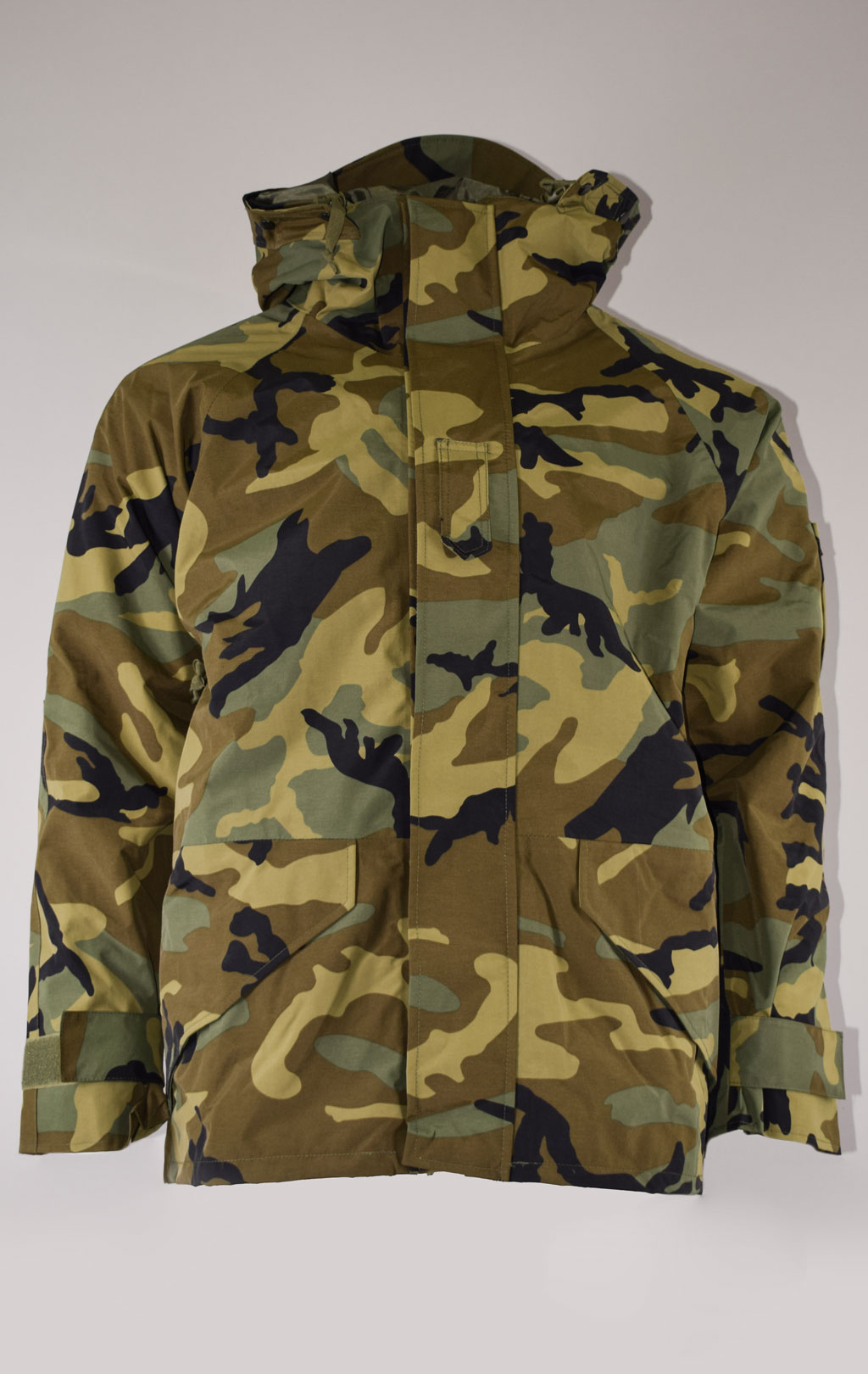 Куртка ветровка Tru-Spec/Guardian Spirit ecwcs с подстёжкой флис camo woodland б/у(с/х) 