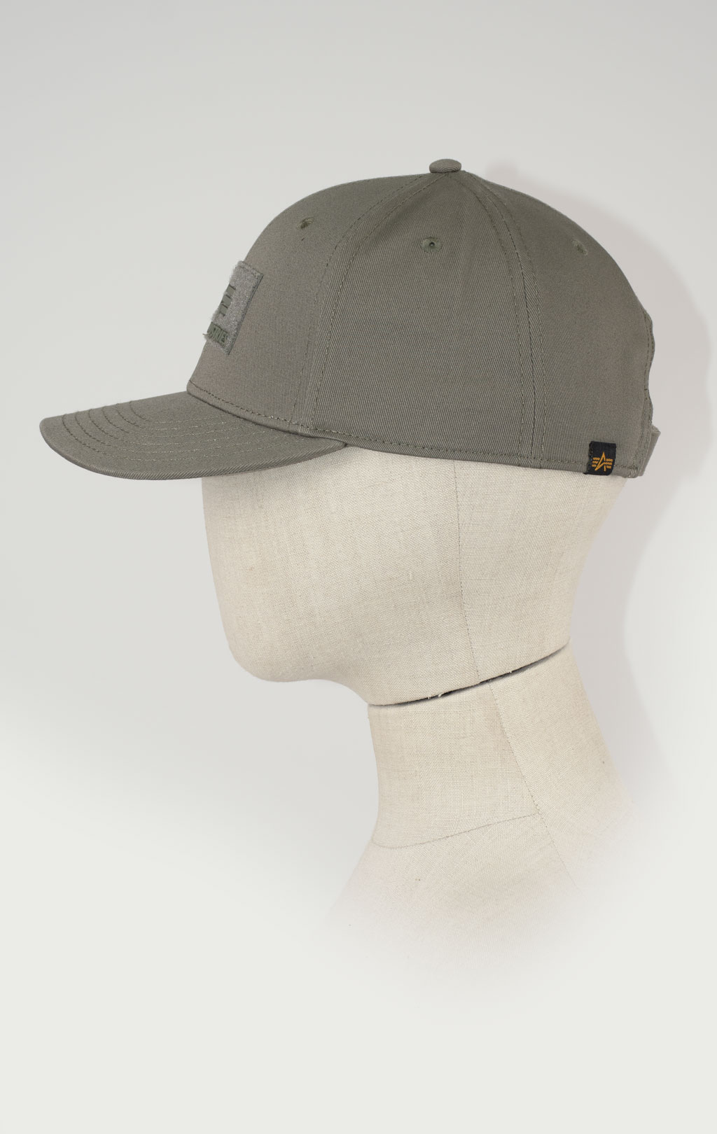 Бейсболка ALPHA INDUSTRIES VELCRO CAP dark green 