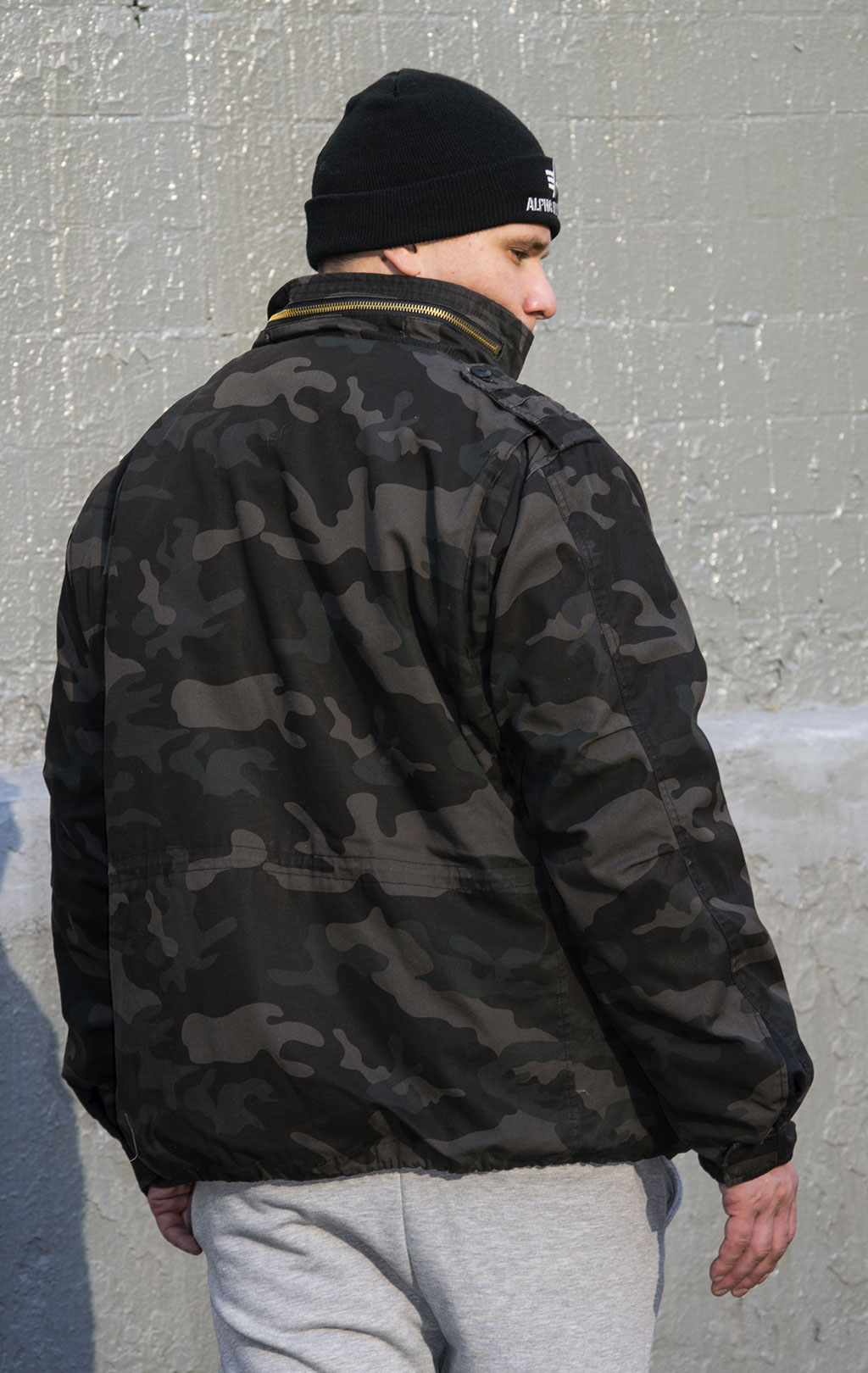 Куртка Surplus M-65 REGIMENT camo black 