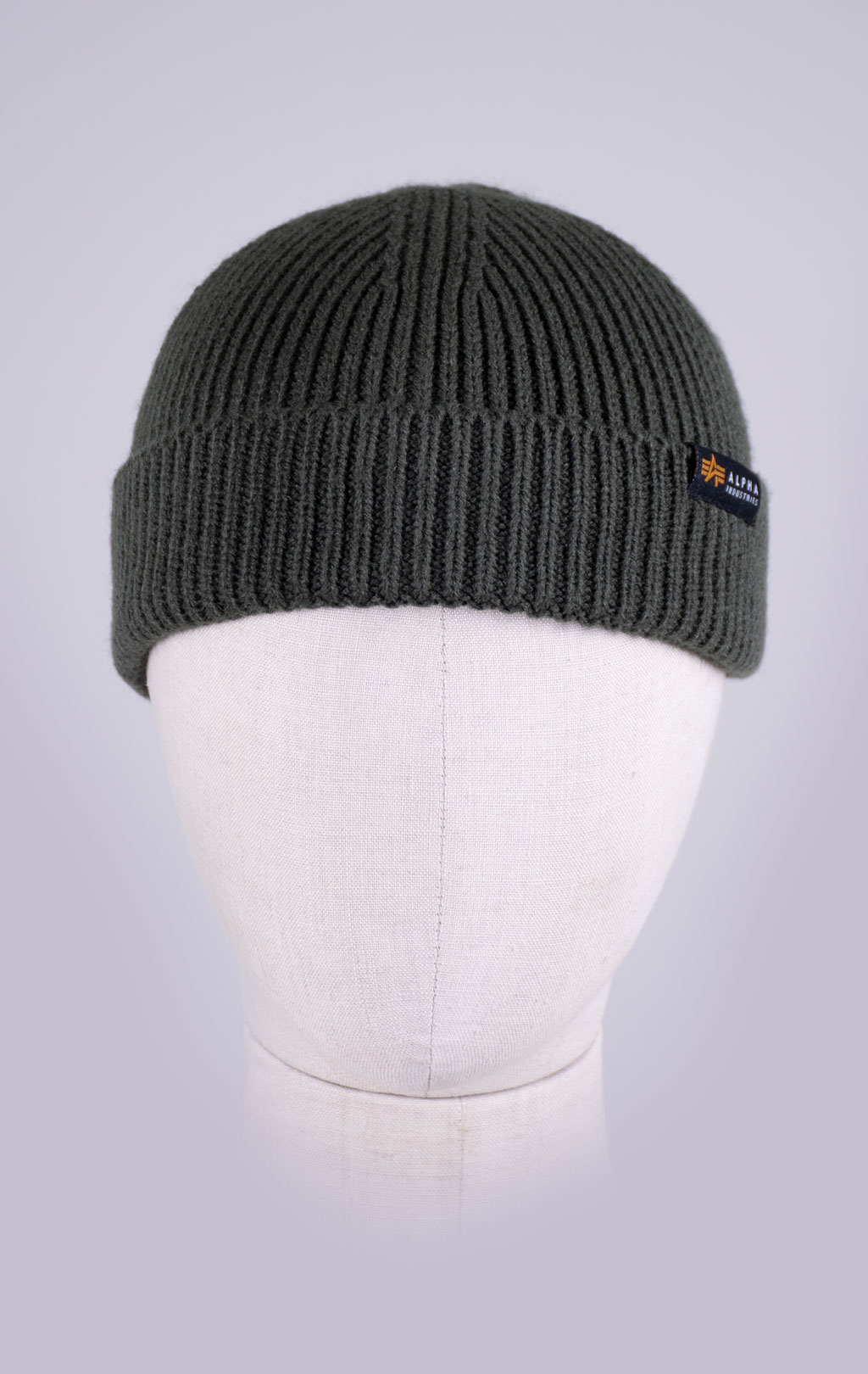 Шапка ALPHA INDUSTRIES DOCKERS BEANIE dark olive 