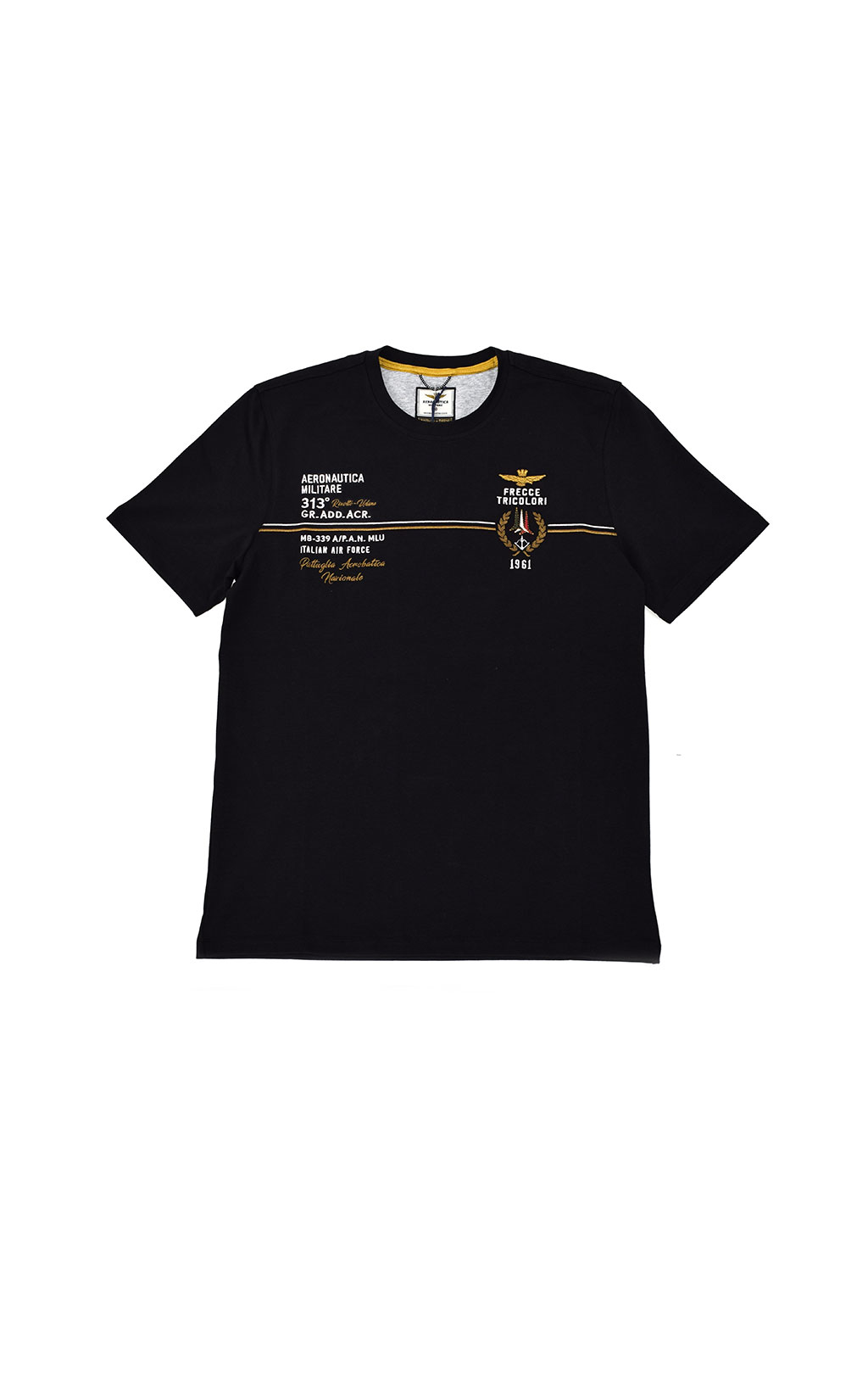 Футболка AERONAUTICA MILITARE FW 21/22/TR jet black (TS 1892) 