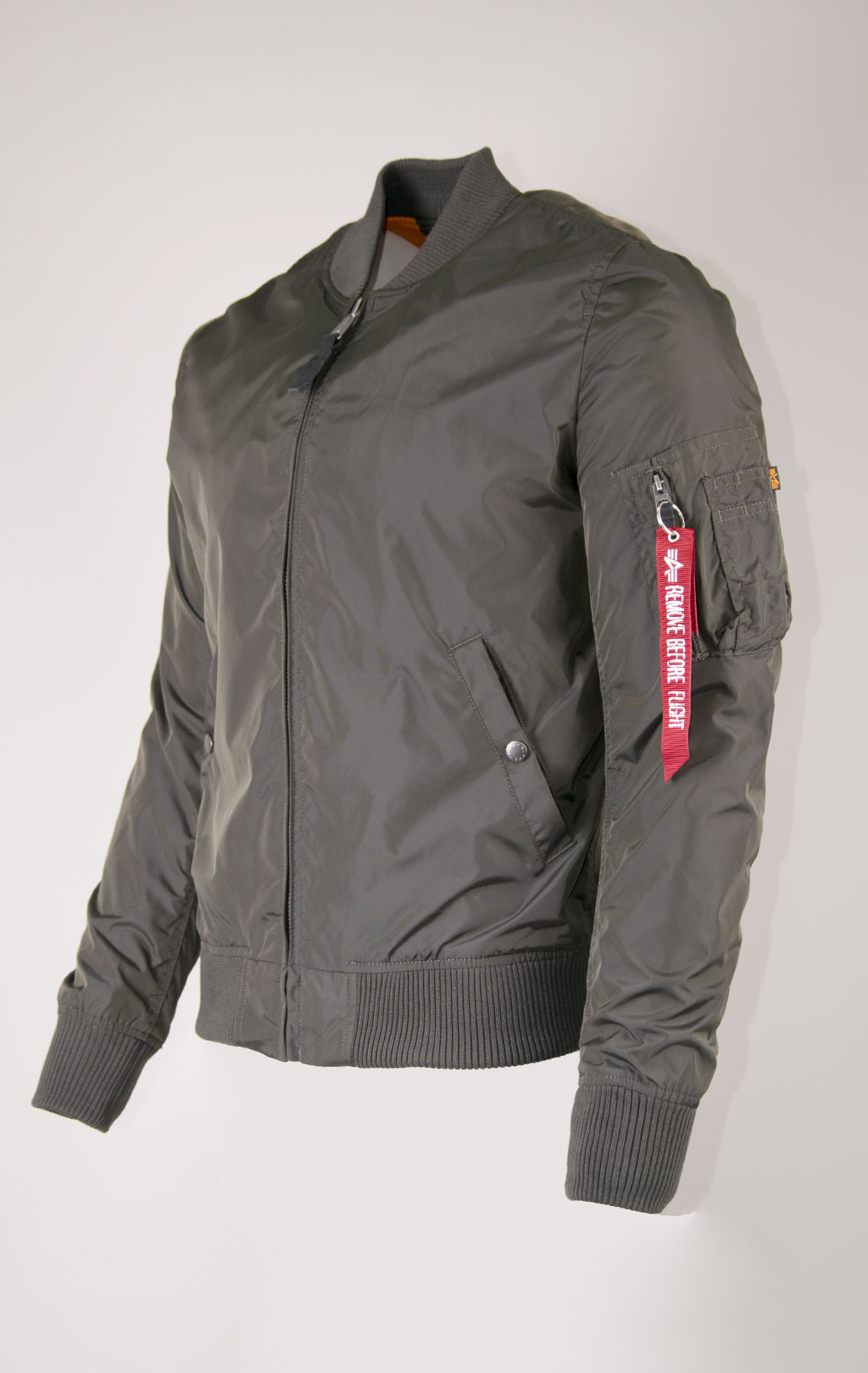 Ветровка-бомбер ALPHA INDUSTRIES MA-1 TT rep. grey 