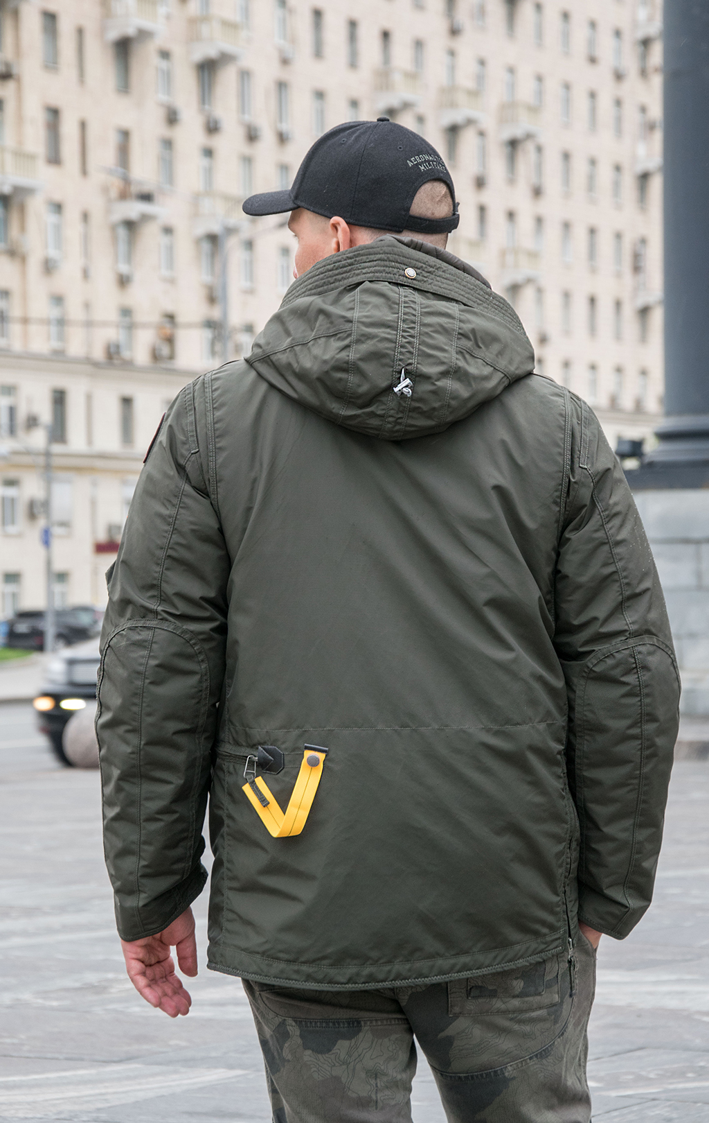 Аляска-пуховик PARAJUMPERS RIGHT HAND ECO FW 21/22 sycamore 