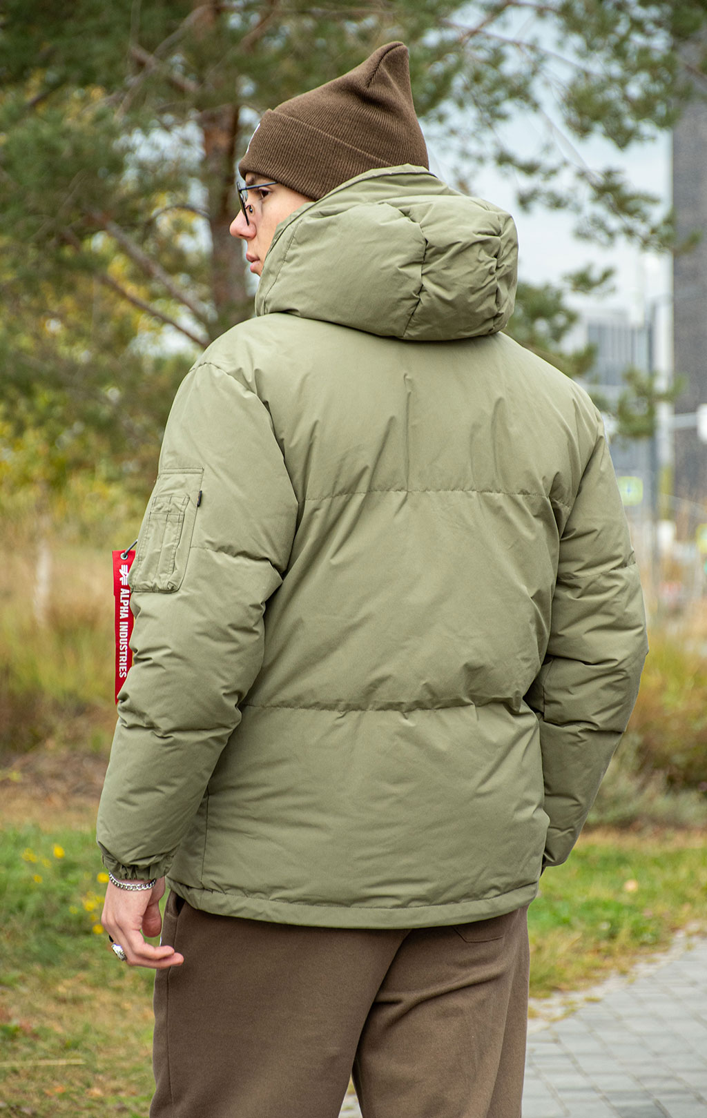 Куртка ALPHA INDUSTRIES PUFFER PARKA FW 25/26 OG-107 green 