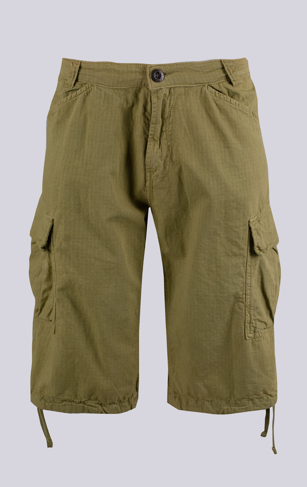 Шорты карго ALPHA INDUSTRIES rip-stop khaki green 