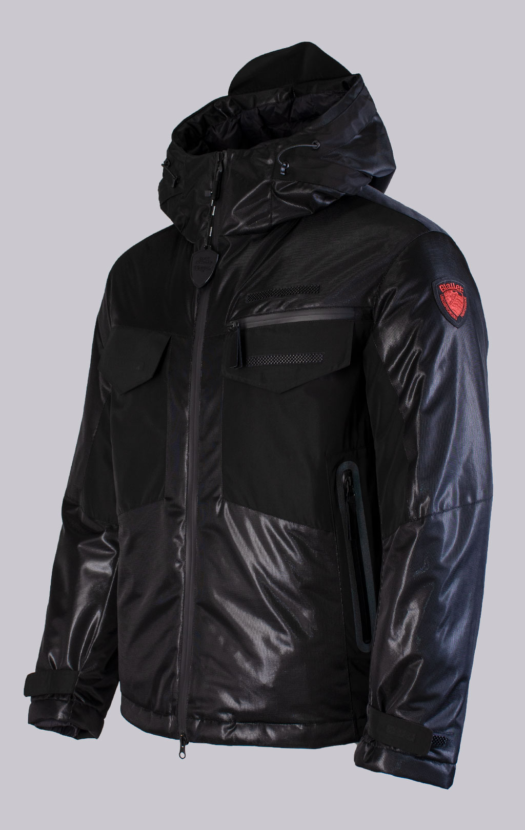 Куртка BLAUER ATKINS TEC POLYMESH FW 25/26 black (C03112) 