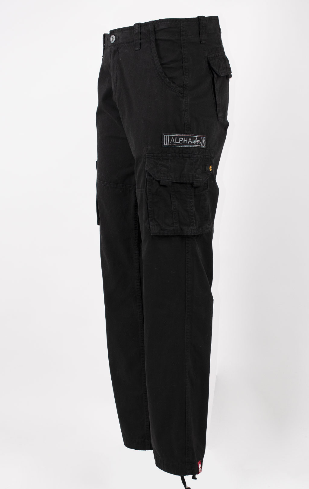 Брюки-карго ALPHA INDUSTRIES JET PANT black (#101212) 