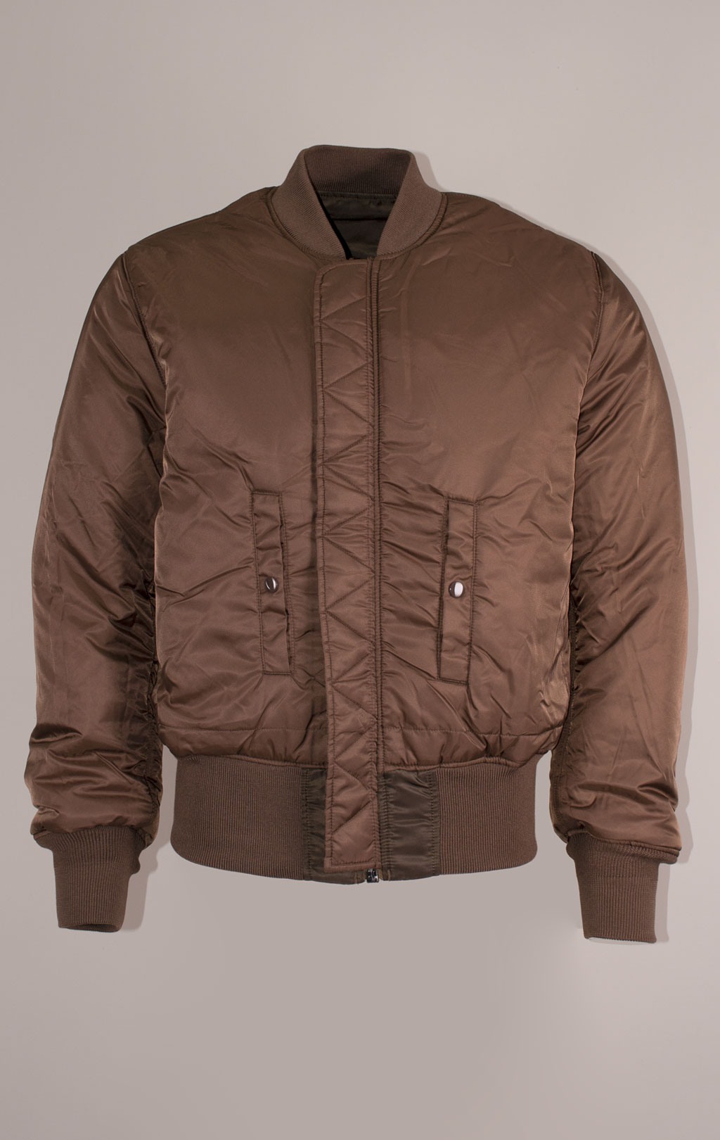 Бомбер ALPHA INDUSTRIES MA-1 original fit FW 24/25 chocolate 
