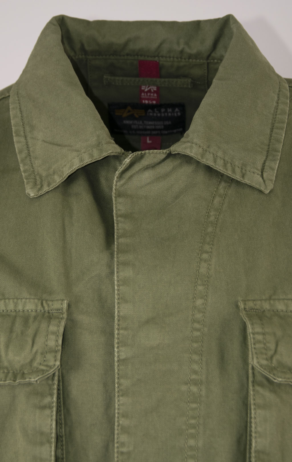 Ветровка ALPHA INDUSTRIES M-65 FIELD JACKET LW dark olive 