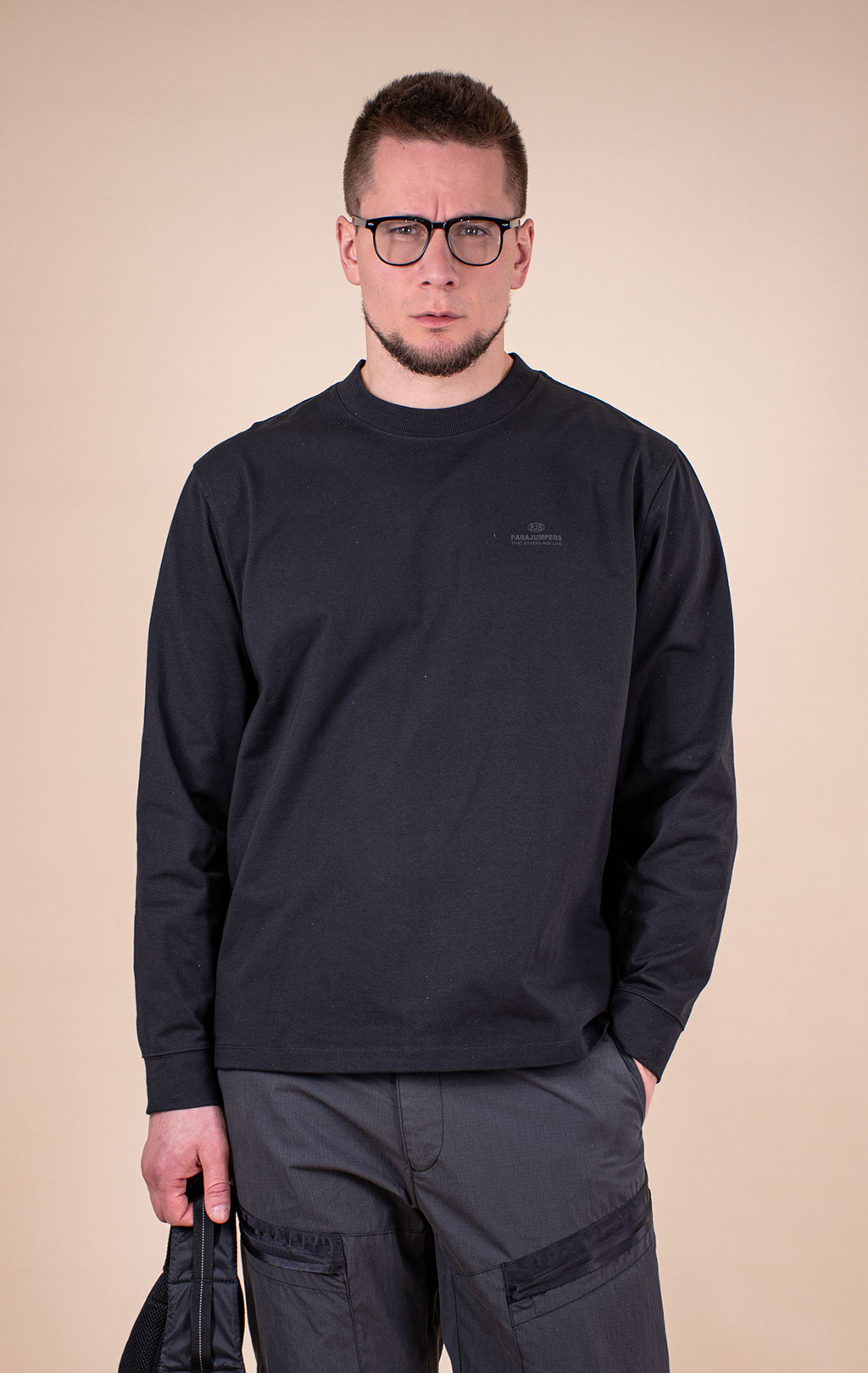 Лонгслив PARAJUMPERS ROYAL плотный SS 26 black 