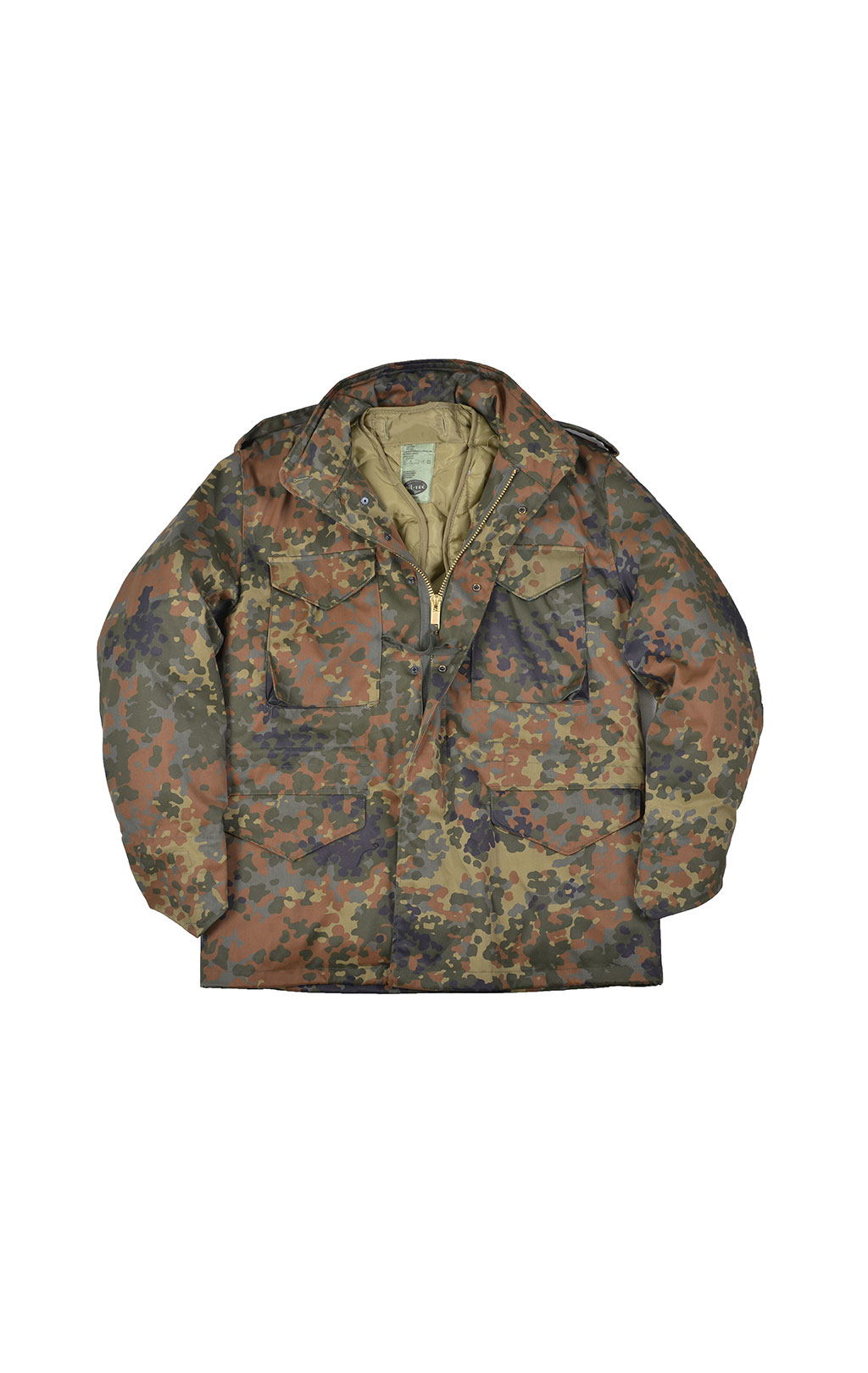 Куртка Mil-Tec M-65 CLASSIC с подстёжкой flecktarn 