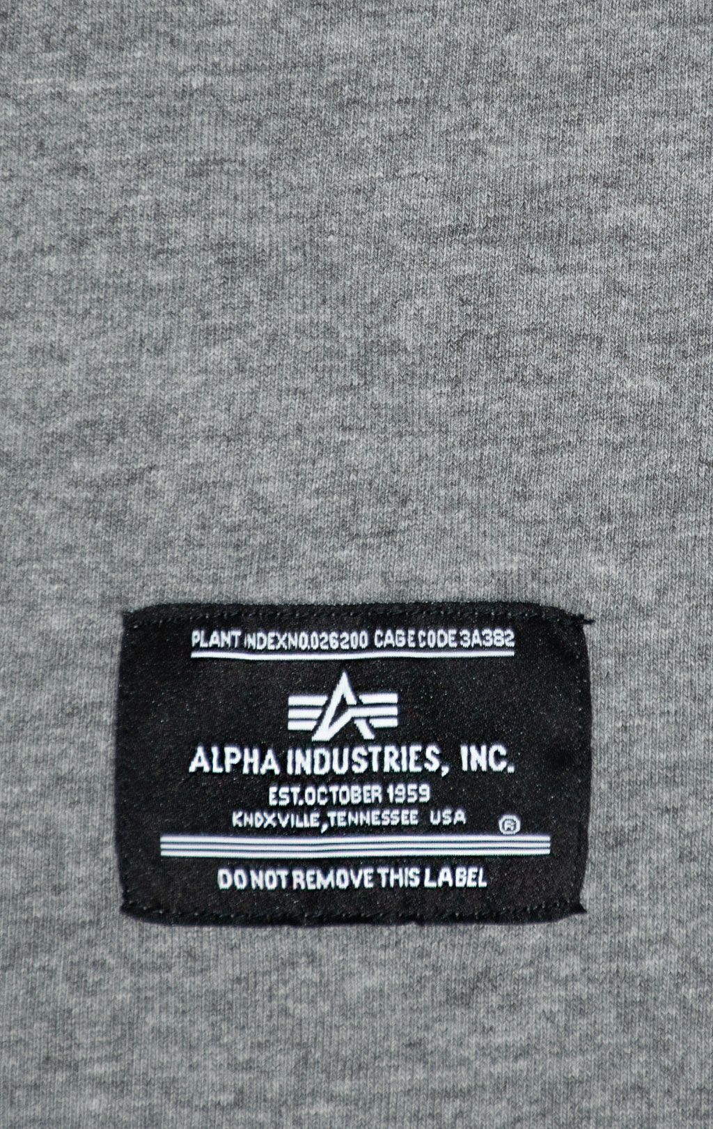 Футболка ALPHA INDUSTRIES UNFRM TYPE-01 TEE SS 25 m medium charcoal heather 