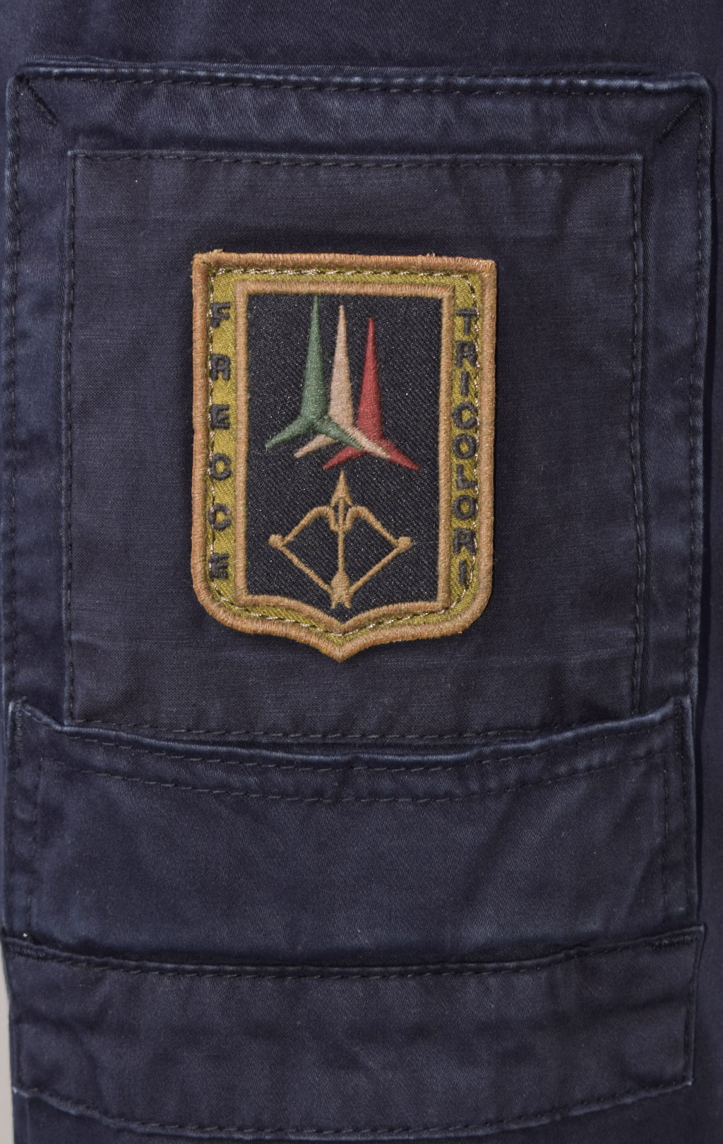 Брюки-карго AERONAUTICA MILITARE ANTI-G плотные FW 23/24/AL dark blue (PA 1557) 