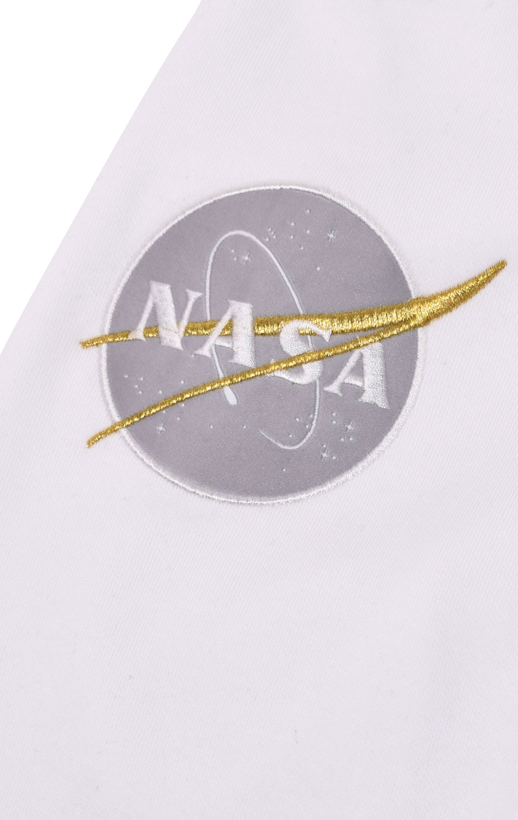 Свитшот ALPHA INDUSTRIES LUNAR PLAQUE SWEATER white 
