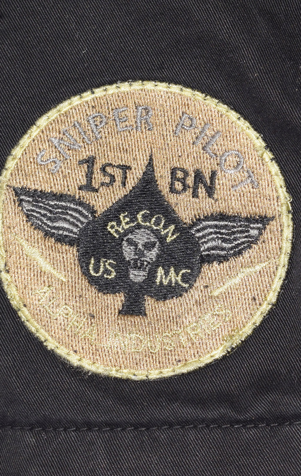 Ветровка ALPHA INDUSTRIES M-65 HUNTINGTON PATCH black 
