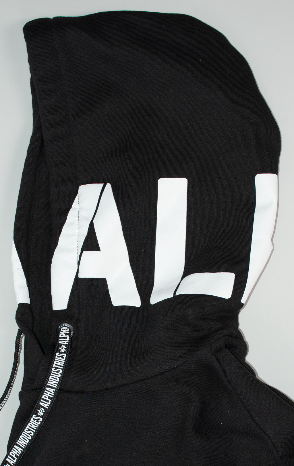 Толстовка ALPHA INDUSTRIES ALPHA HOODY black 
