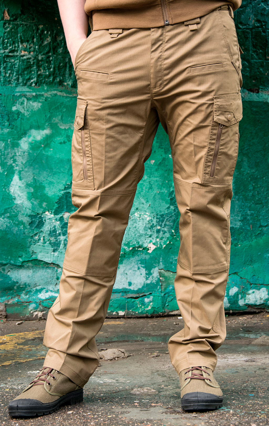 Брюки тактические Pentagon RANGER 2.0 хлопок35%/полиэстер65% Rip-Stop stretch coyote 05007 