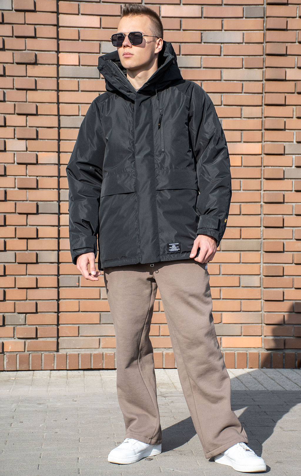 Парка ALPHA INDUSTRIES RAGLAN PARKA FW 24/25 black 